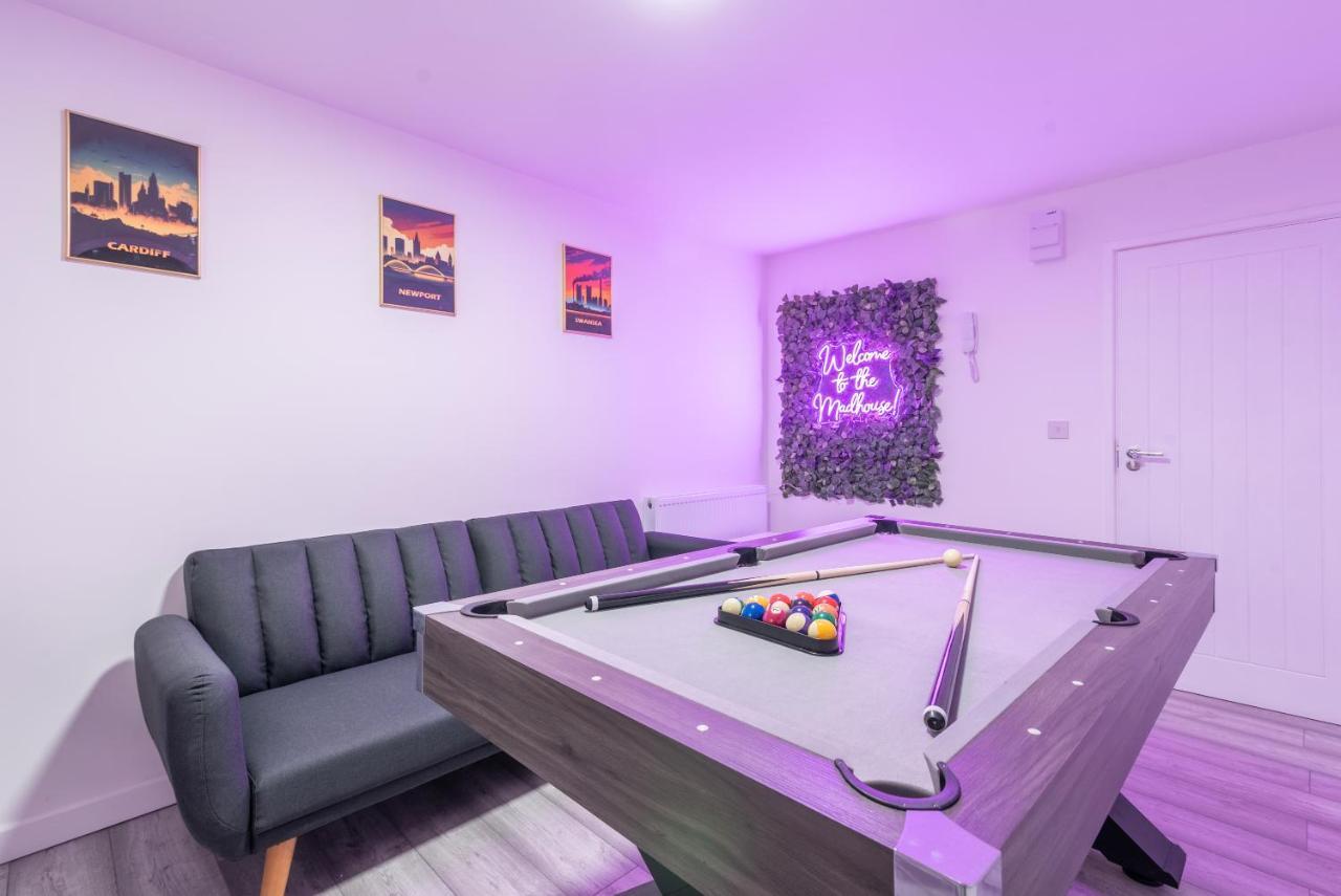 Exquisite Cardiff Apartments- With Garden Lounge & Games Room Exterior foto