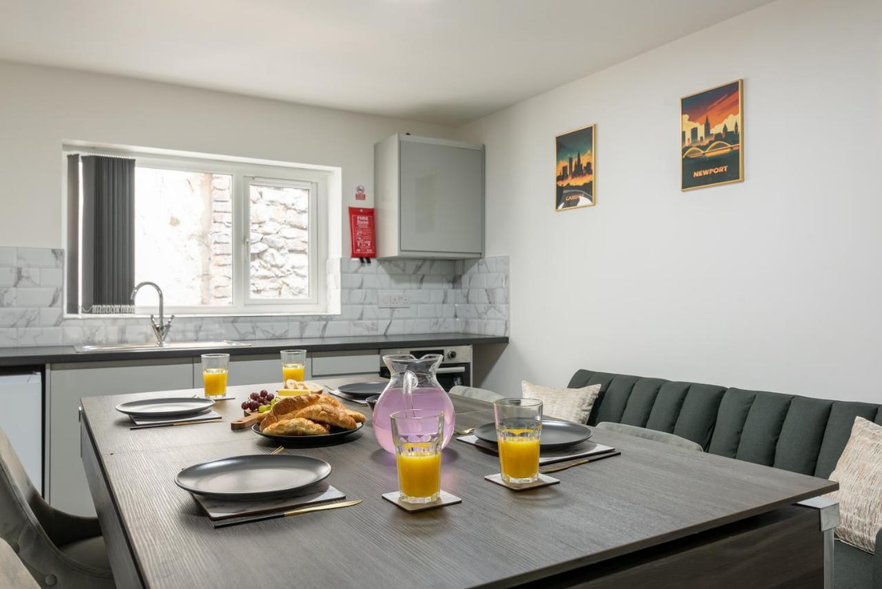 Exquisite Cardiff Apartments- With Garden Lounge & Games Room Exterior foto