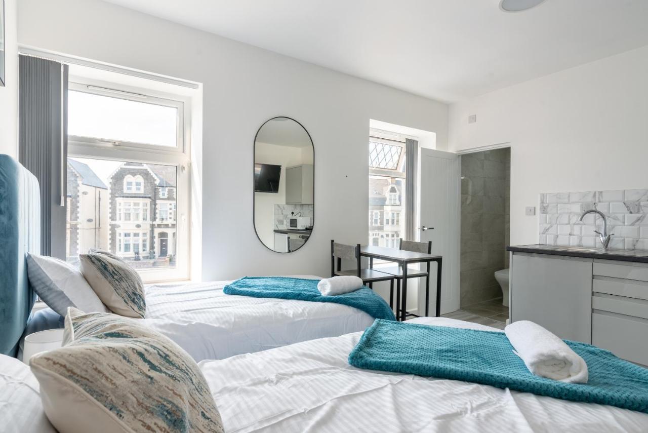 Exquisite Cardiff Apartments- With Garden Lounge & Games Room Exterior foto